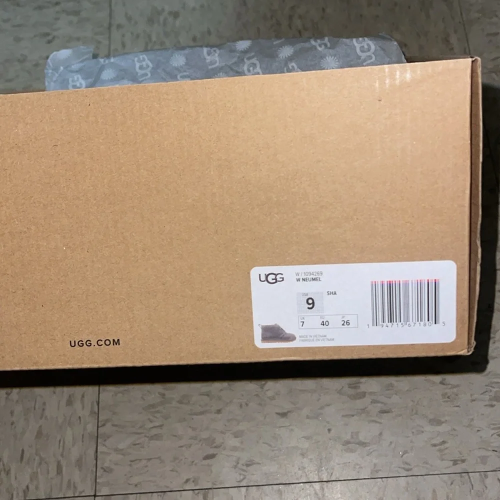 Grey Ugg Booties - Picture 2 of 3